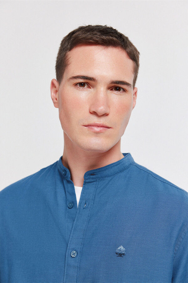 Springfield Camisa com estrutura azul