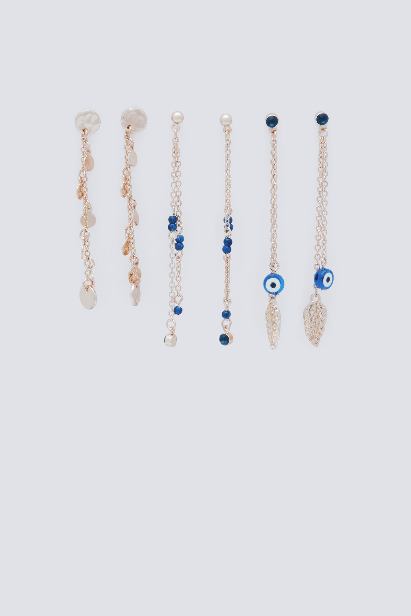 Springfield Pacote de brincos longos boho