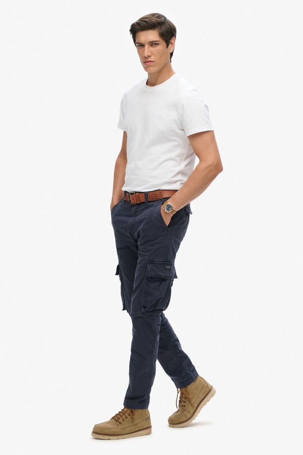 Superdry Core cargo trousers blue