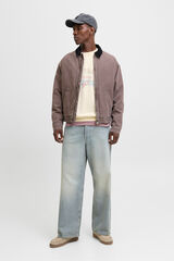 Jack & Jones Sweatshirt original do estúdio branco