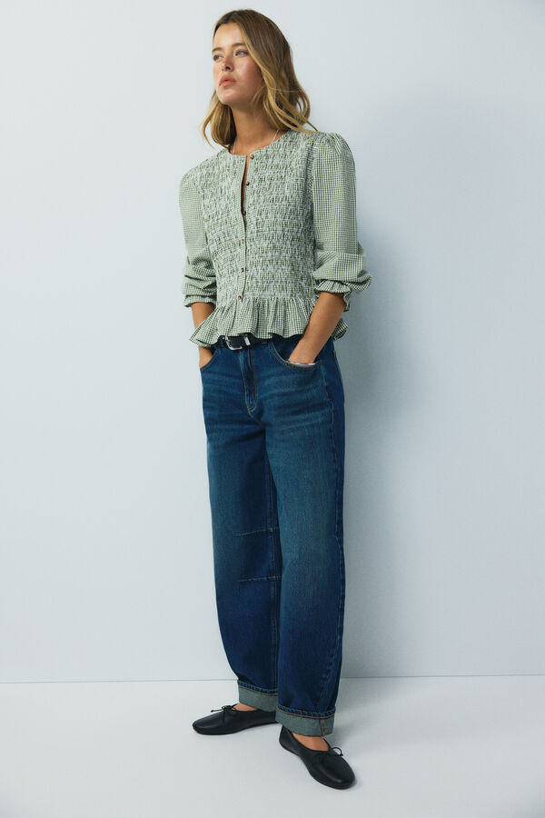 High Spirits Garden Blouse bege