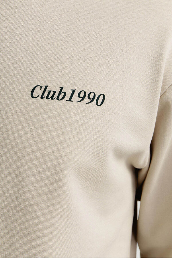 Jack & Jones Sweatshirt do Clube 1990  cinzento