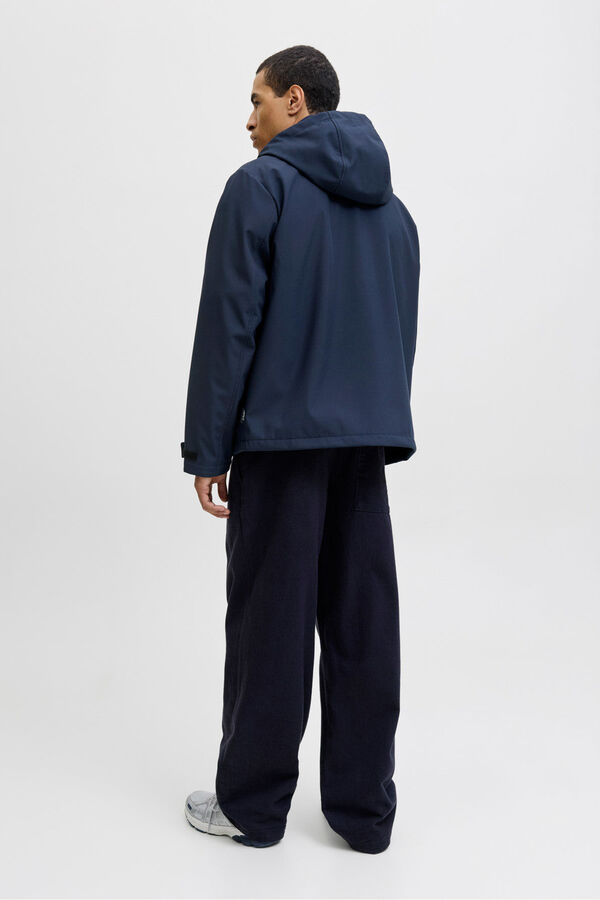 Jack & Jones Casual waterproof jacket blue