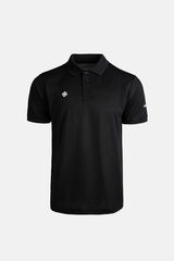 Izas Camisa polo para homem Lille com botões preto