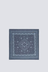 Springfield Len&ccedil;o bandana pequena azul