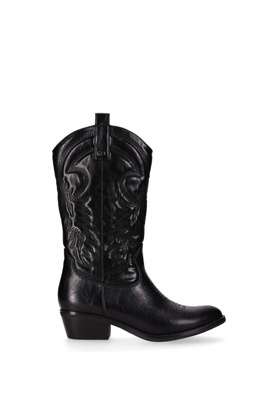 Botas cowboy bordados decorativos