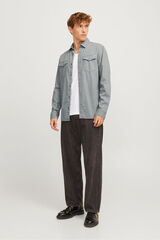 Jack & Jones Camisa vaquera gris