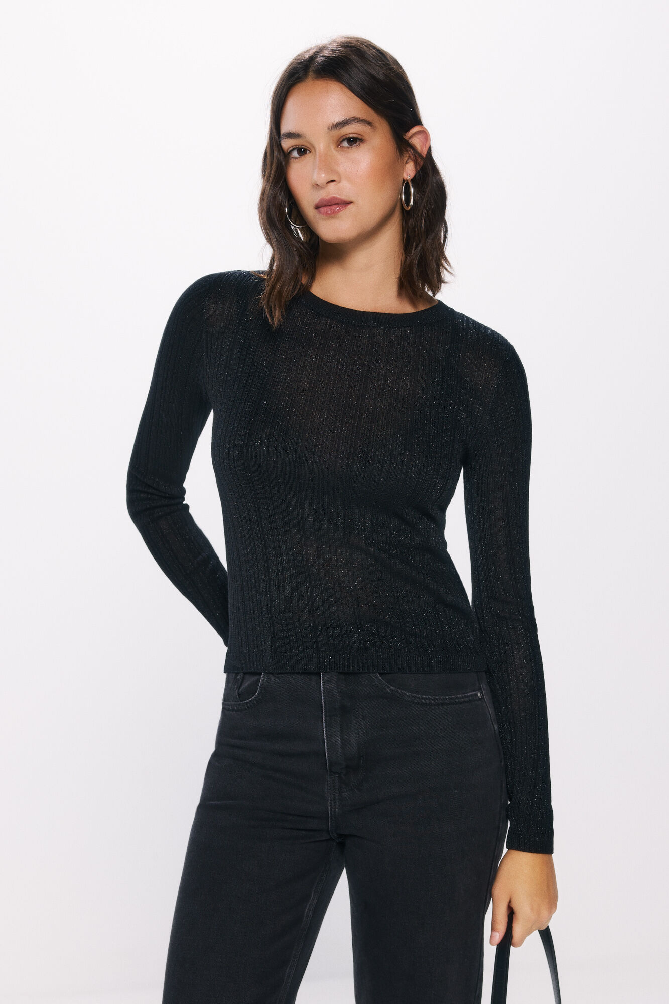 Cortefiel Jersey fino lurex