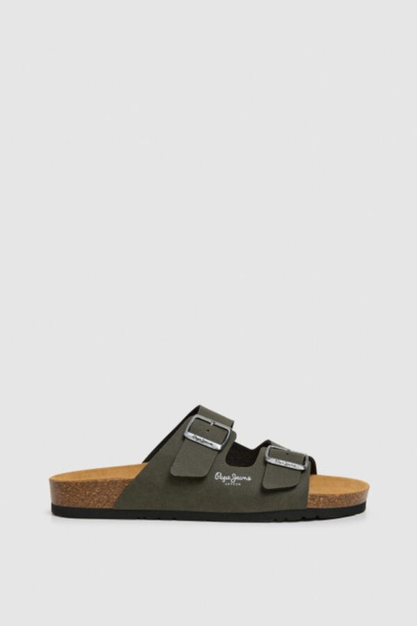 Pepe Jeans Sand&aacute;lias anat&oacute;micas fivela dupla estampado