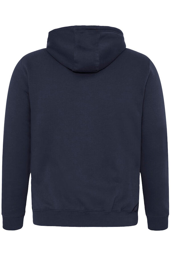Blend PLUS Sweatshirt com capuz azul
