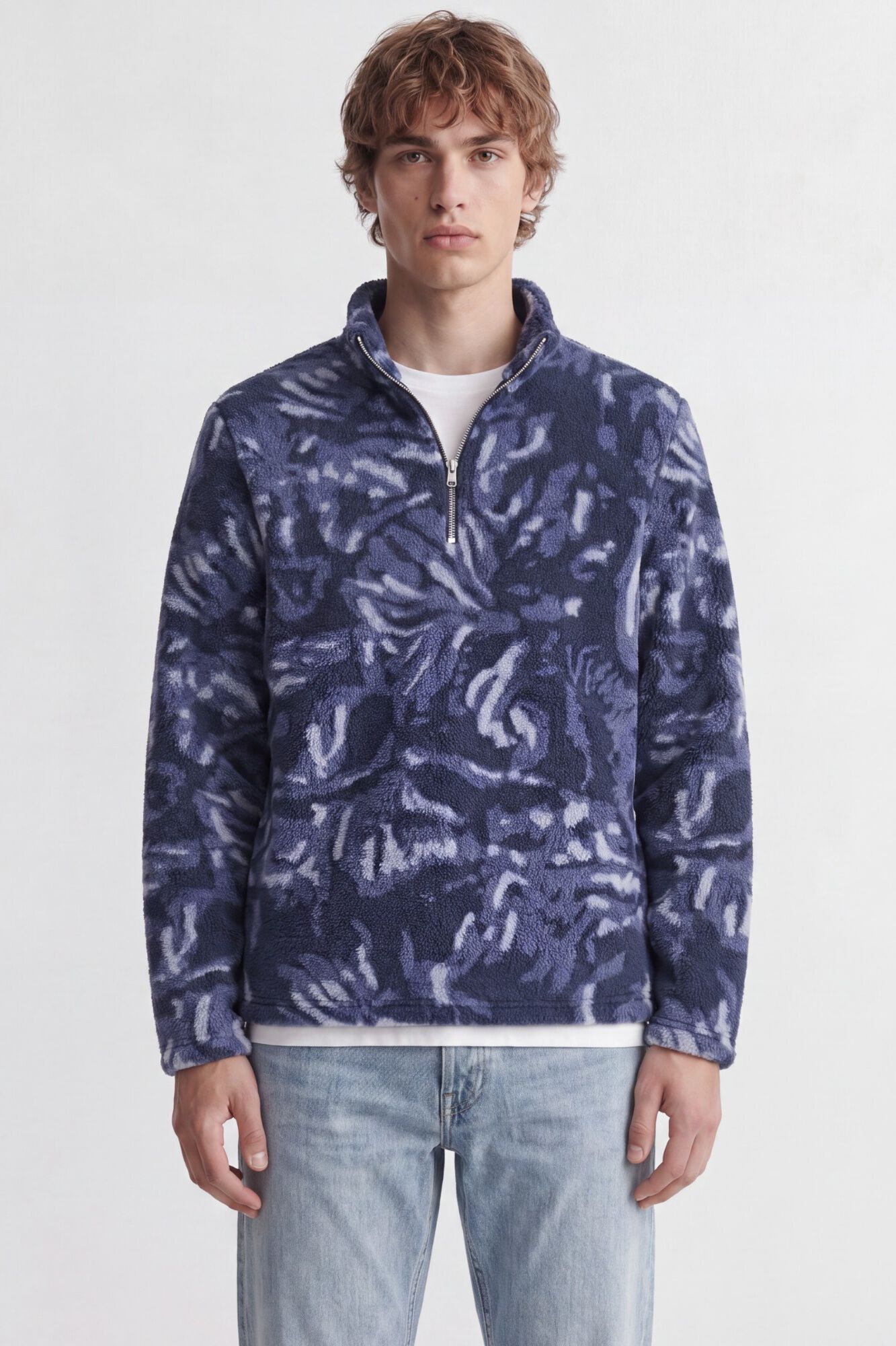 Jack & Jones Forro polar com fecho-&eacute;clair