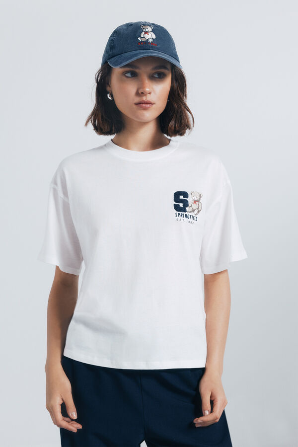 Springfield Camisola gráfica estampado