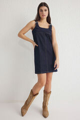 Trendyol Vestido mini denim azul