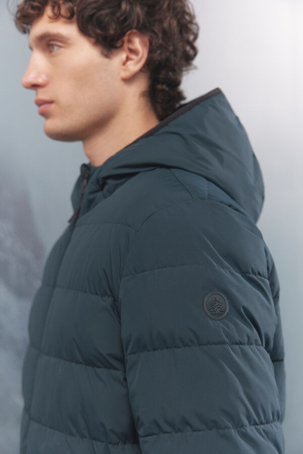 Springfield Casaco térmica acolchoada azul