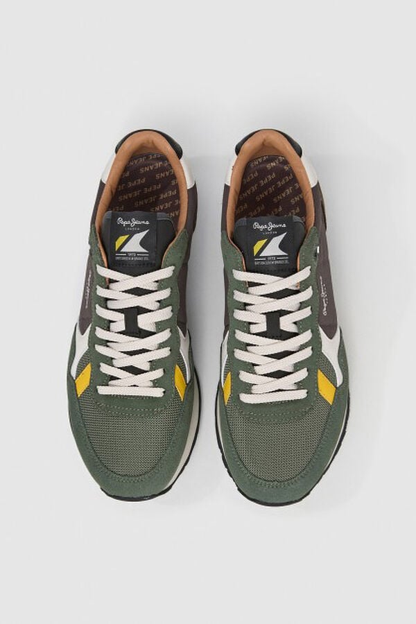 Pepe Jeans  Sapatilhas retro Caqui escuro