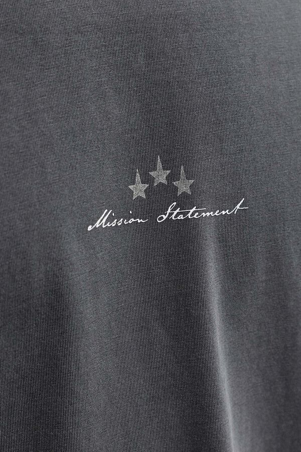 Jack & Jones T-shirt manga curta lavada preto