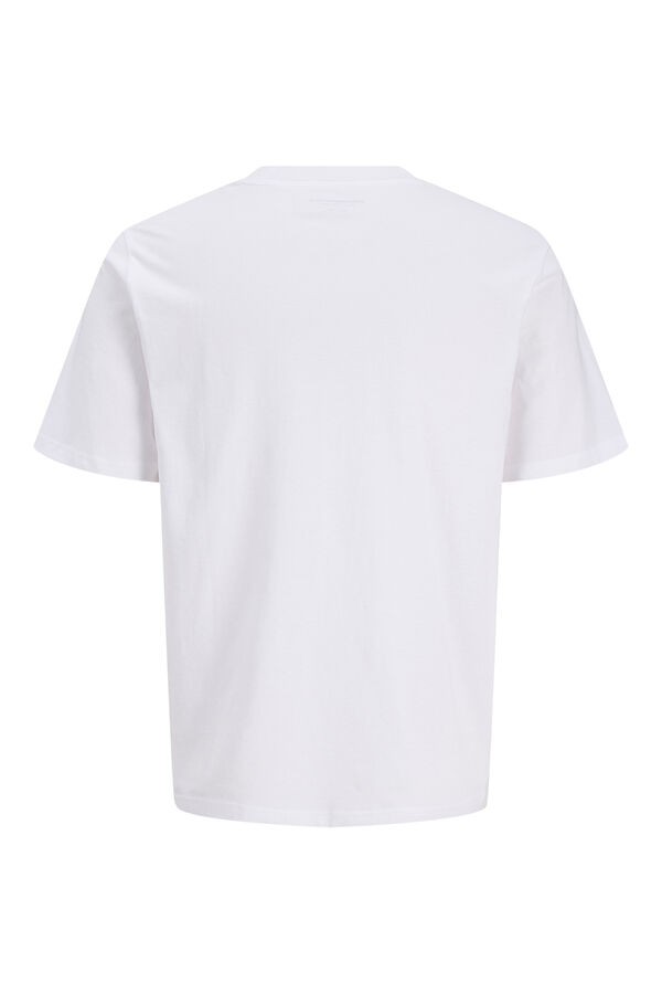 Jack & Jones T-shirt manga curta branco