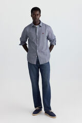 Springfield Camisa oxford azul