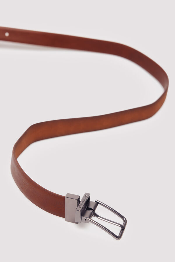 Springfield Cinto efeito pele básico vison