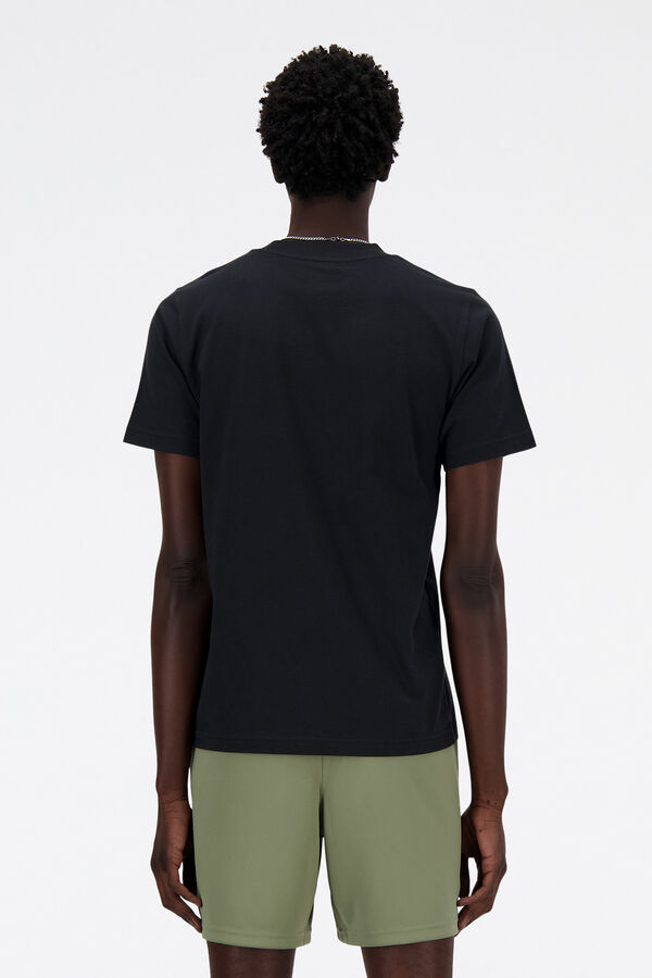 New Balance Camiseta com logotipo Sport Essentials preto
