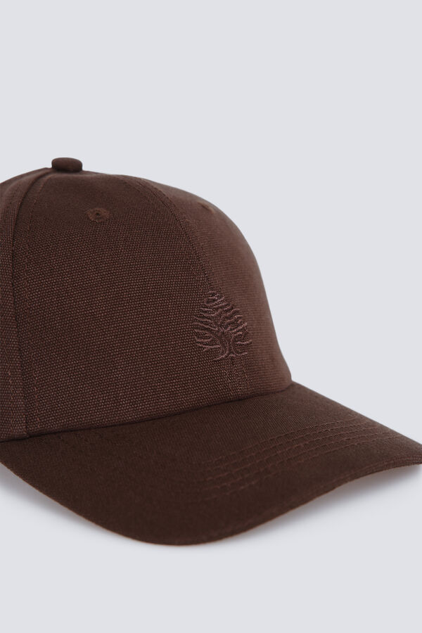 Springfield Bon&eacute; b&aacute;sico logo em relevo Springfield cru