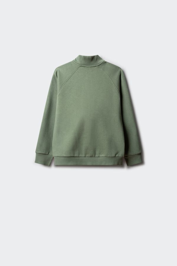 Springfield Kids Sweatshirt retro para menino verde