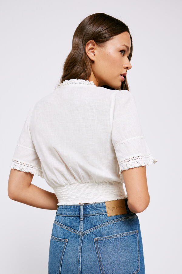 High Spirits Blusa "Breeze" beige