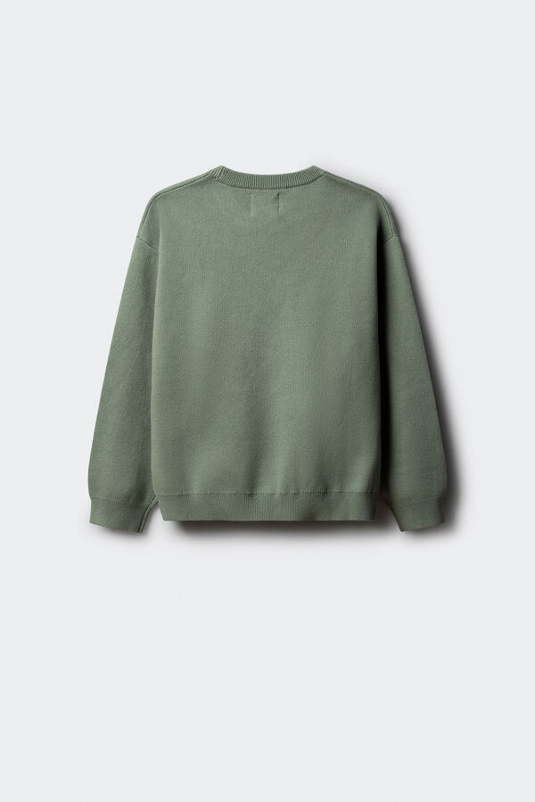 Springfield Kids Camisola infantil "The mess" verde