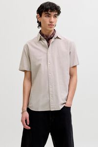 Jack & Jones Camisa regular fit em linho