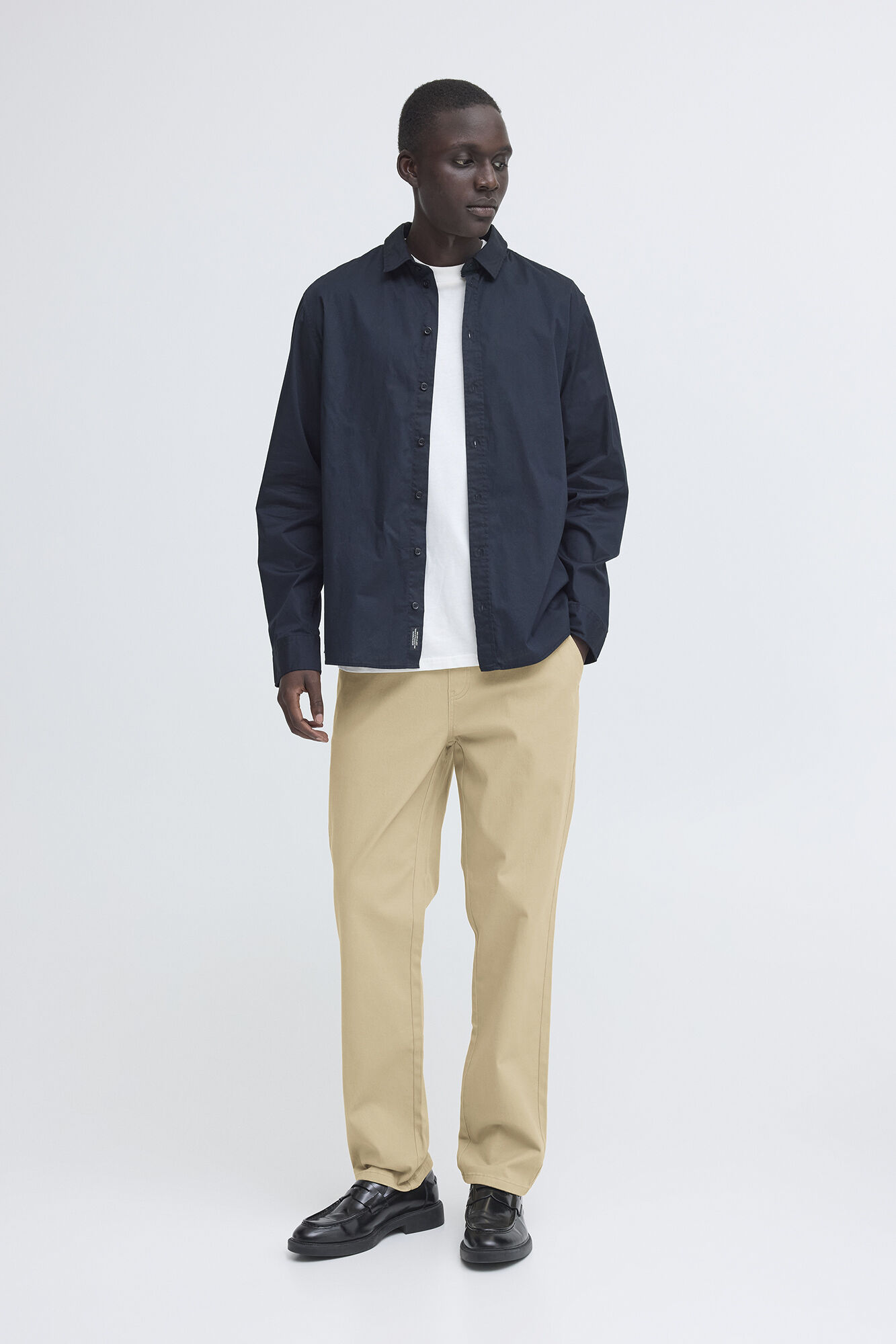 Blend Pantal&oacute;n regular cintura el&aacute;stica