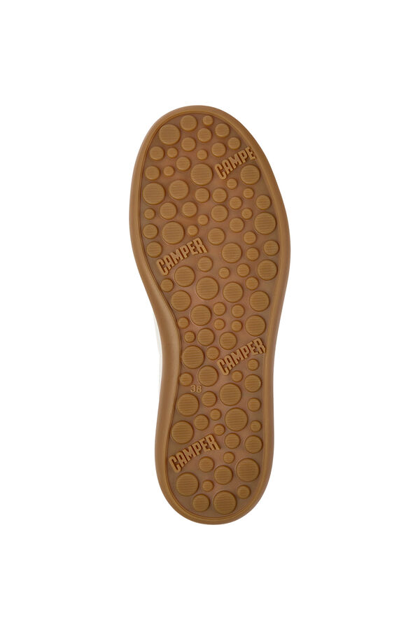 Camper Tênis Bege Nubuck  branco