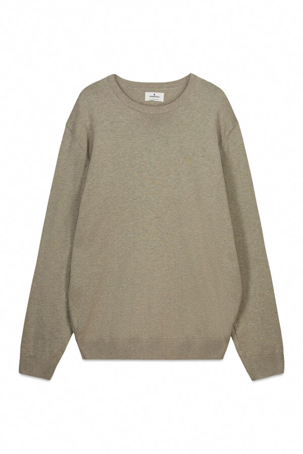 Springfield Camisola b&aacute;sica logo Springfield cru