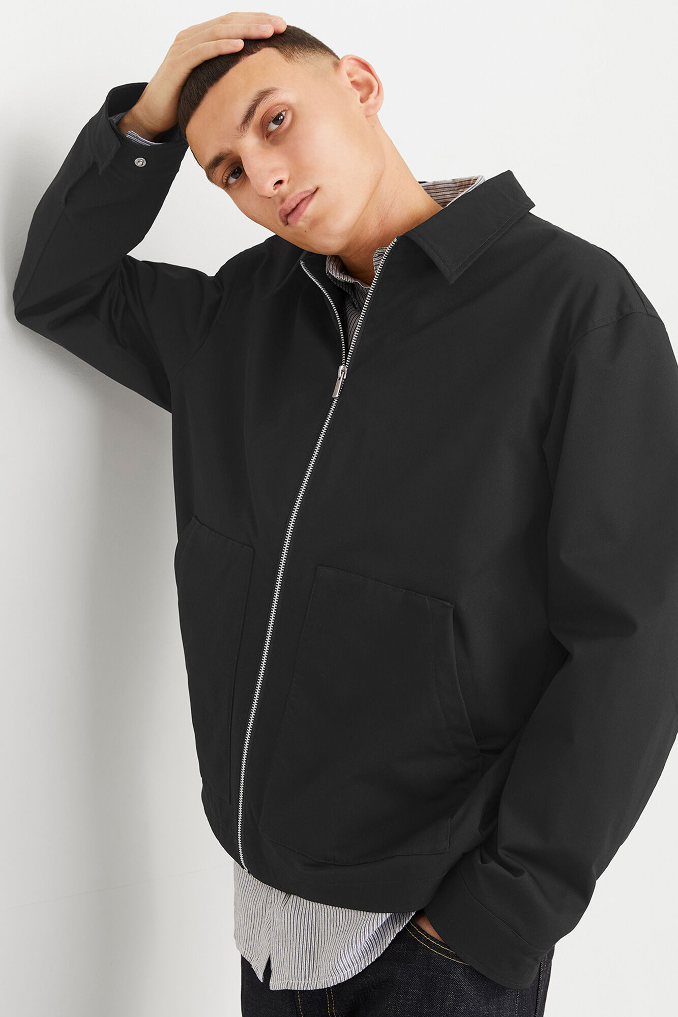 Jack & Jones Cazadora Harrington ligera
