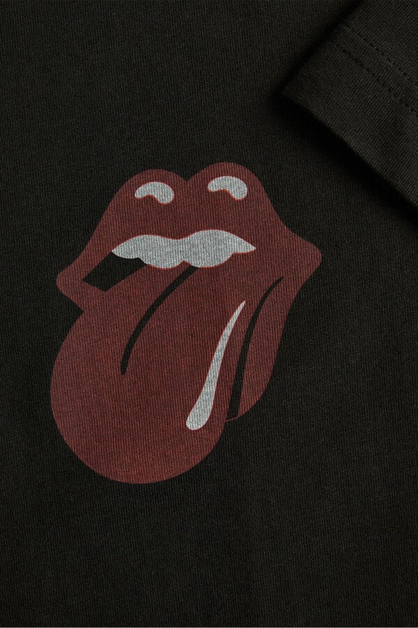 Jack & Jones T-shirt com estampa nas costas preto