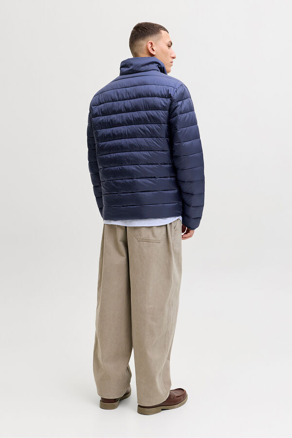 Jack & Jones Jaqueta puffer curta azul