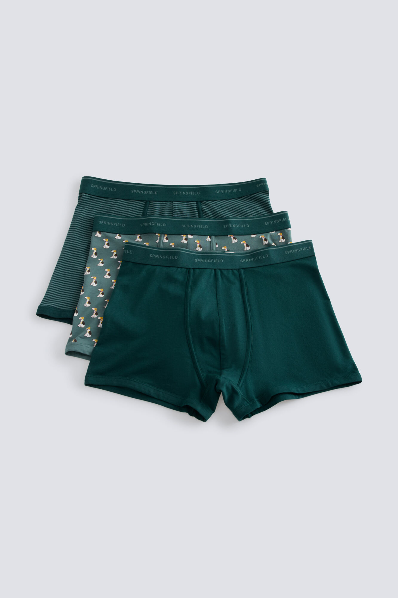 Springfield Pack 3 boxers c&atilde;o
