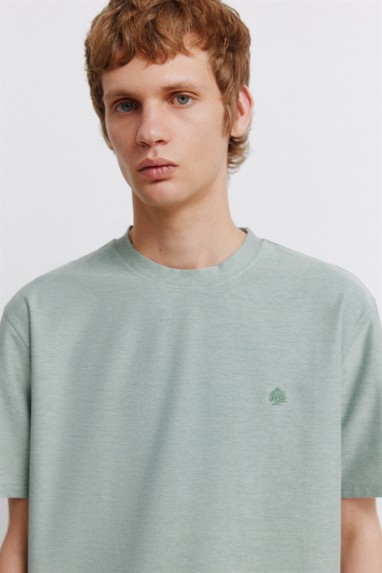 Springfield T-shirt em oxford