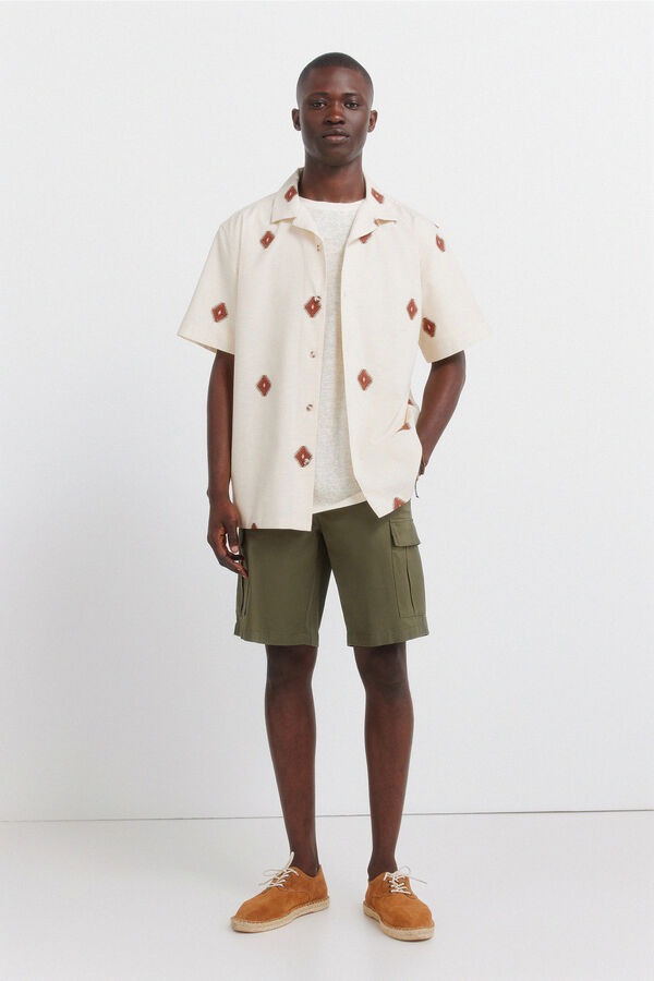 Springfield Bermuda cargo estampado