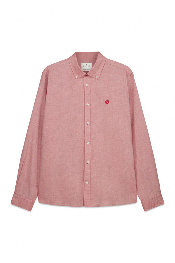 Springfield Camisa estruturada vermelho