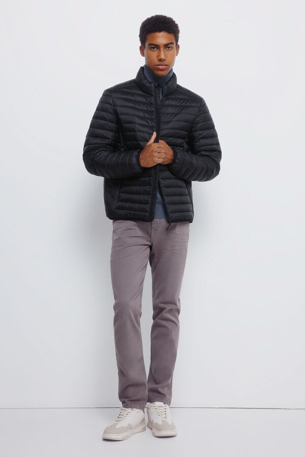 Springfield Casaco acolchoada preto