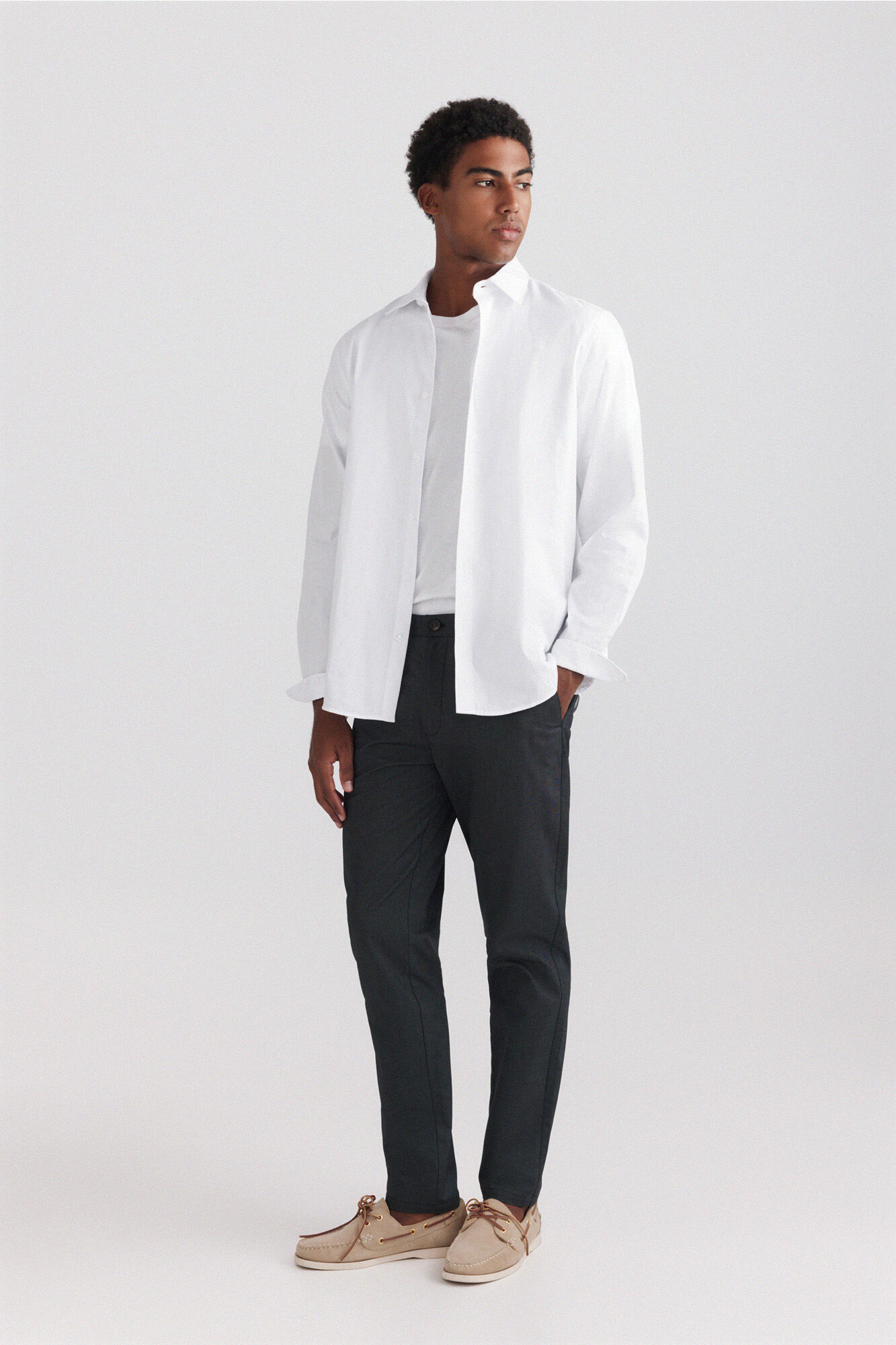 Springfield Pantal&oacute;n chino estructura bicolor comfort fit