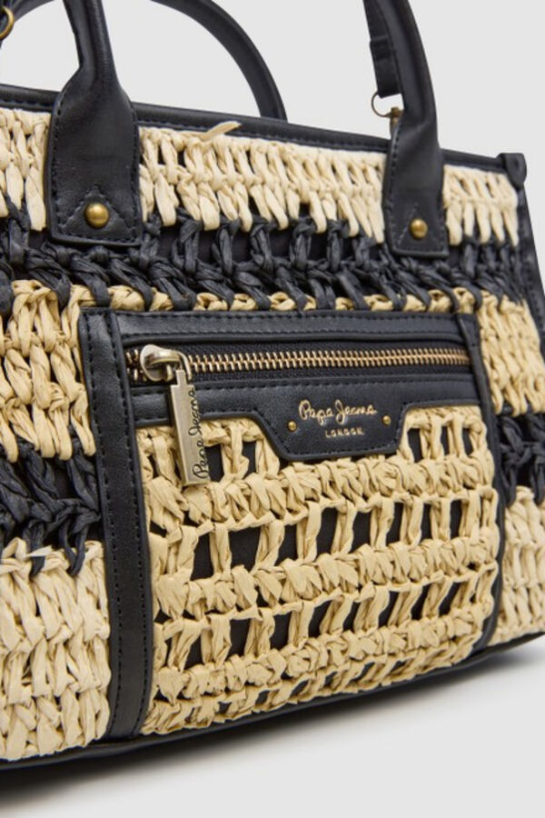Pepe Jeans Mala de m&atilde;o e tiracolo preto