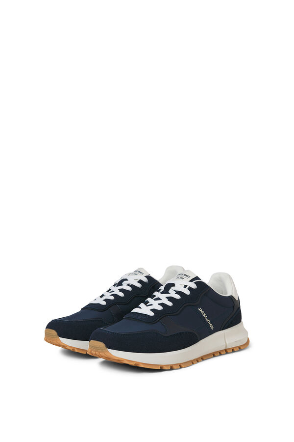 Jack & Jones Sapatilhas desportivas com sola de borracha azul
