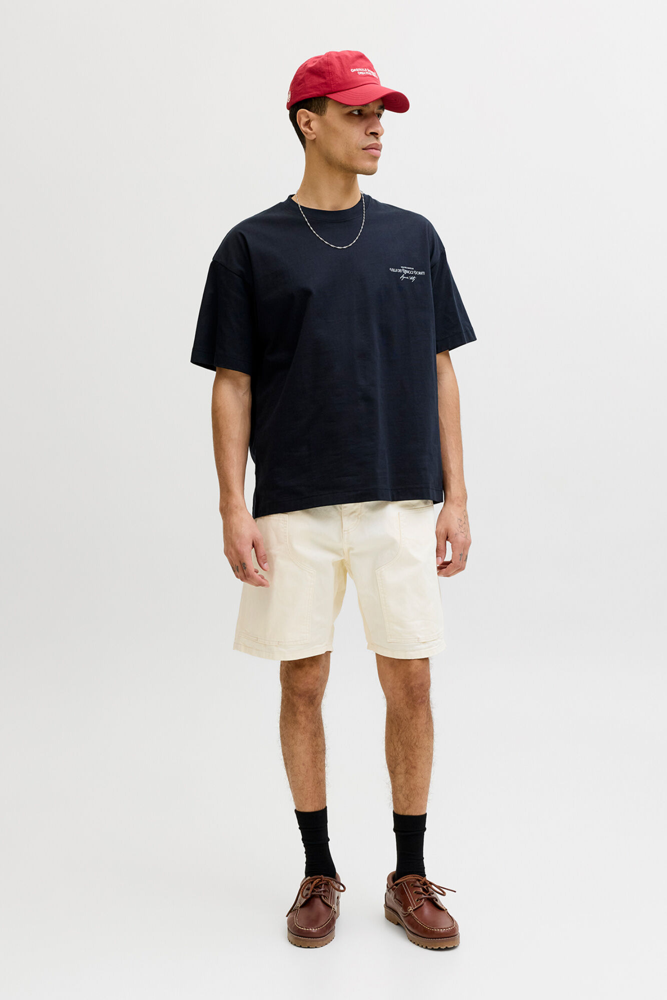 Jack & Jones Bermuda relaxed de algod&oacute;n