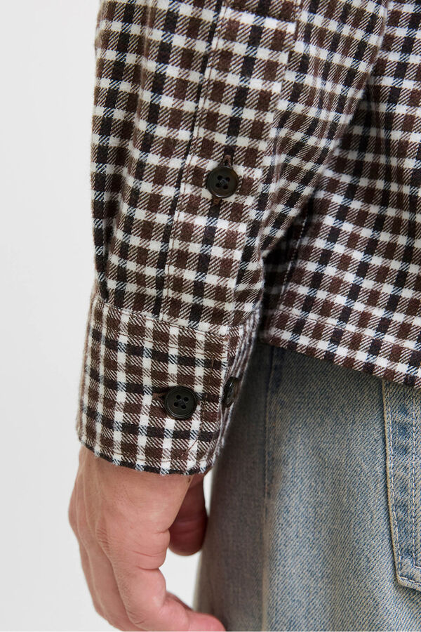 Jack & Jones Regular fit checked shirt blue
