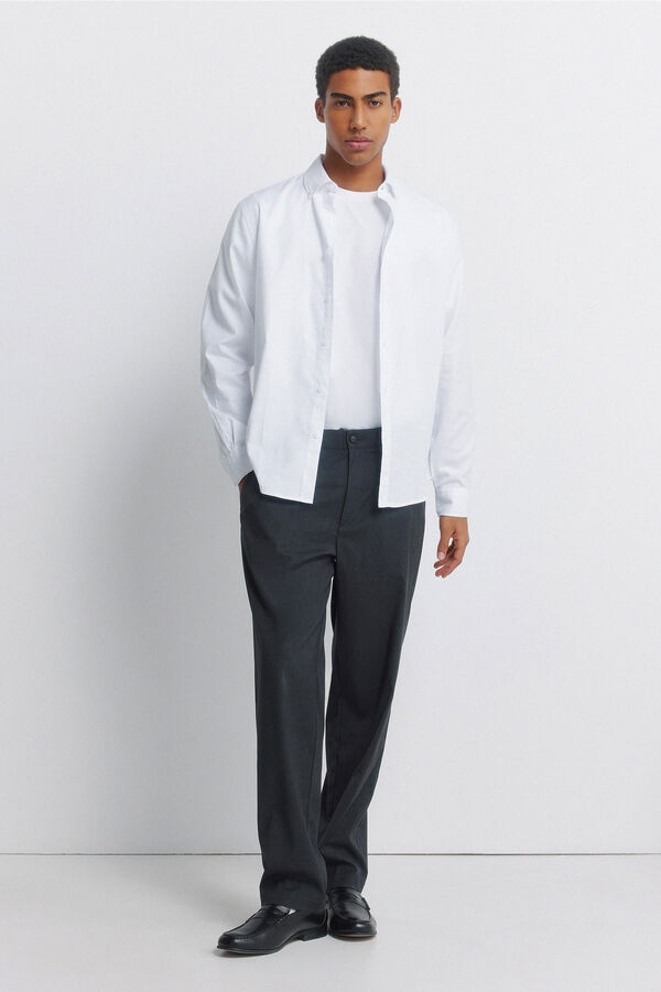 Springfield Camisa estruturada branco