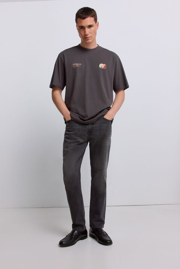 Springfield T-shirt creator cinzento