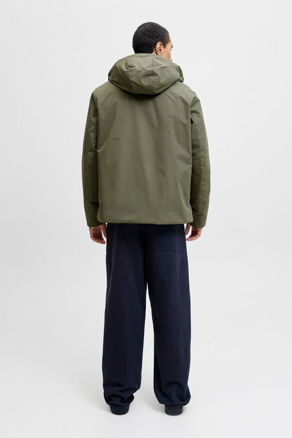 Jack & Jones Casaco impermeável verde