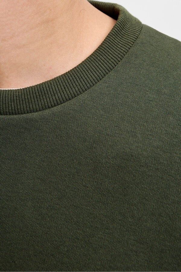 Jack & Jones Sweatshirt básico com logo  verde