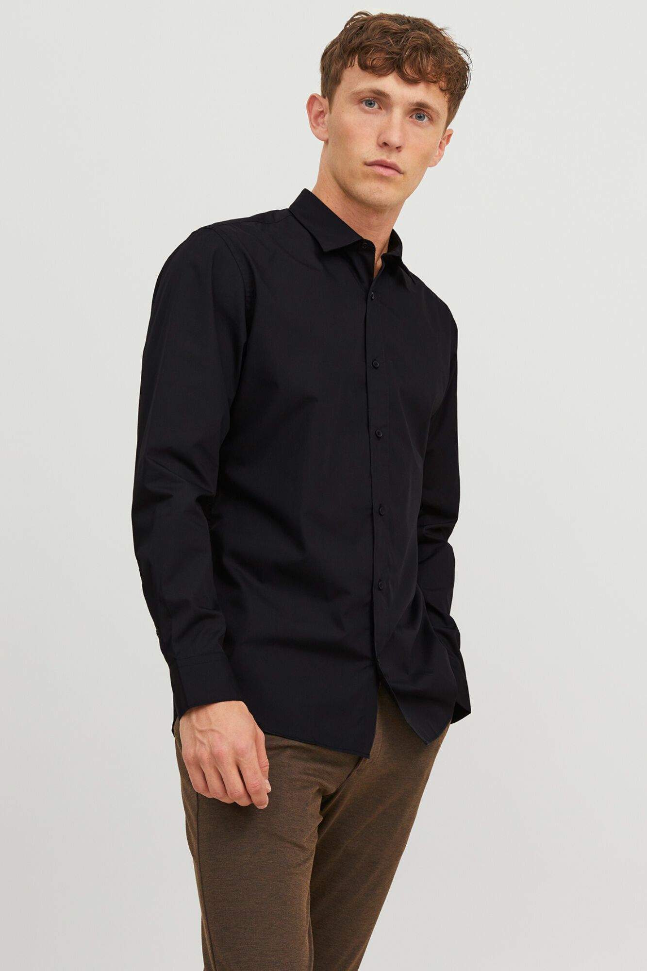 Jack & Jones Camisa slim em popelina